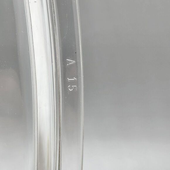 Pyrex DC1 1/2 C Oval Lid Clear Glass A 15 Replacement - Picture 4 of 4